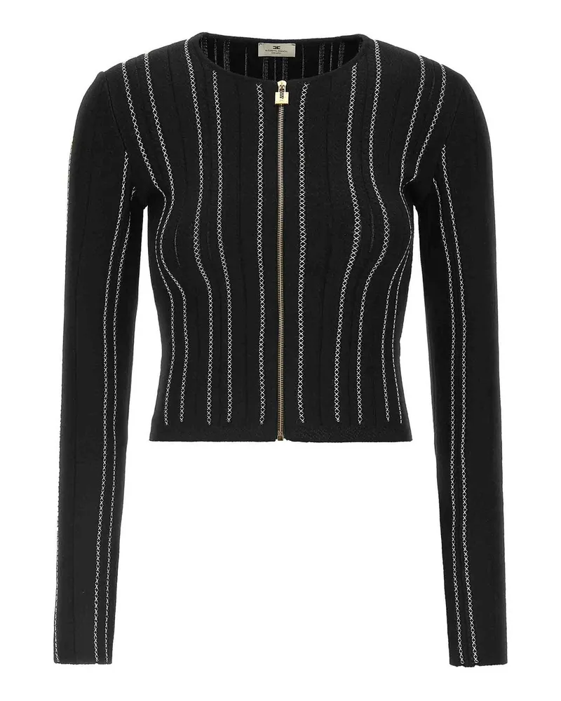Elisabetta Franchi Cardigan - Schwarz Schwarz