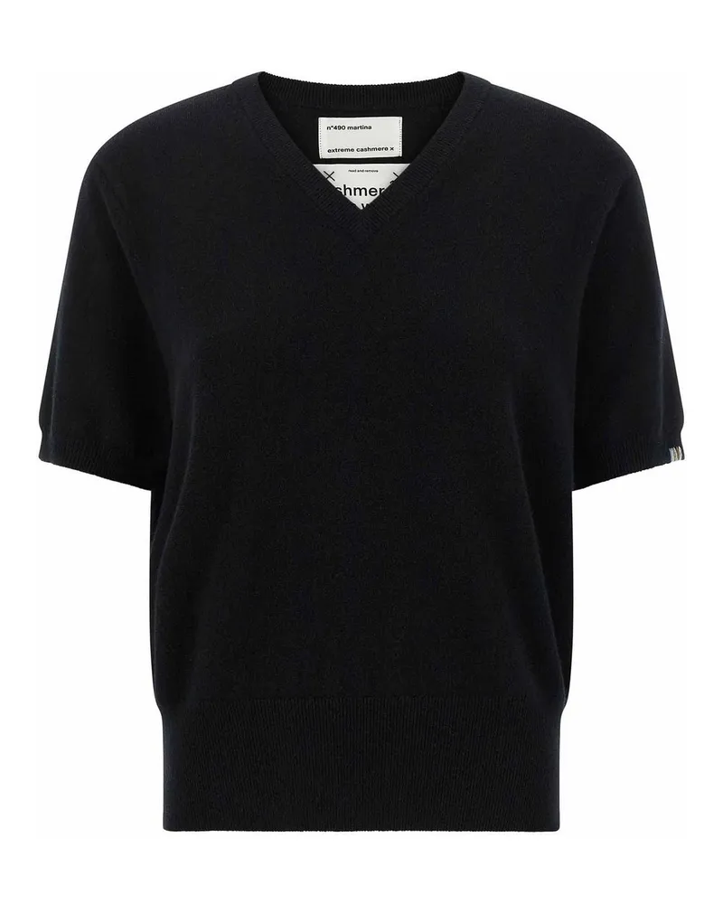 extreme cashmere Rundhalspullover - Schwarz Schwarz