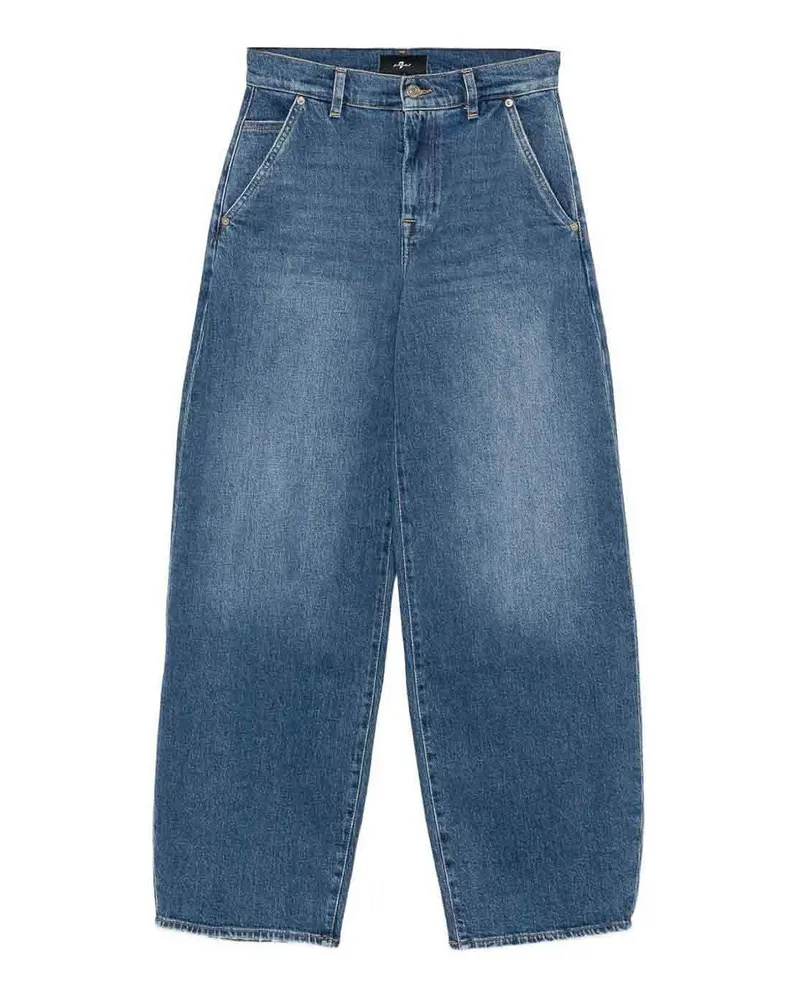 Seven7 Bootcut Jeans - Blau Blau