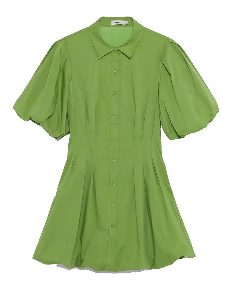 Jonathan Simkhai Knielanges Kleid - Grün Grün