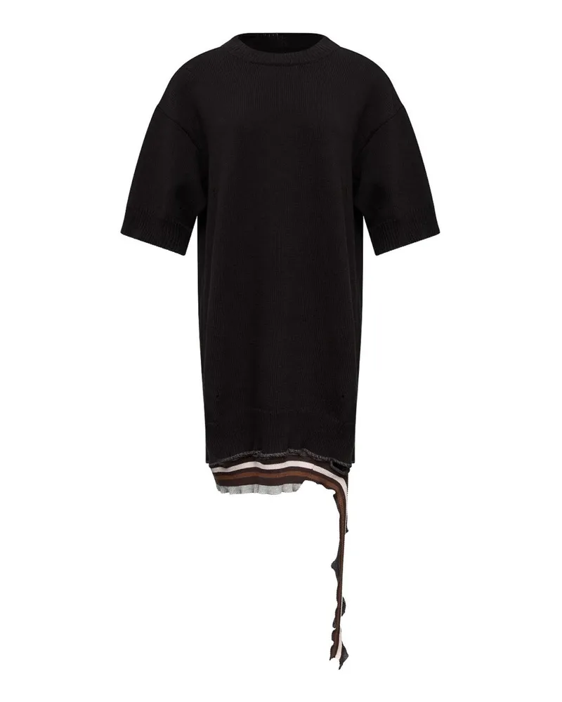 Maison Margiela Kurzes Kleid - Schwarz Schwarz