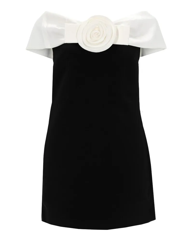Self-Portrait Kurzes Kleid - Schwarz Schwarz