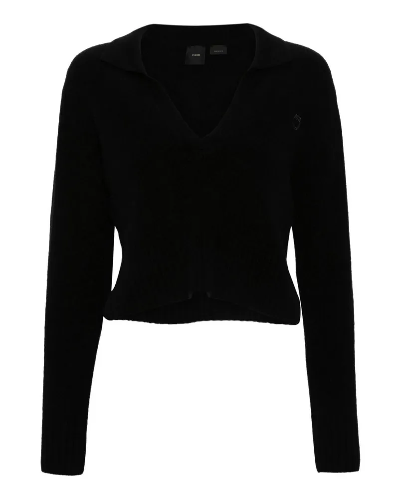 Pinko Rollkragenpullover - Schwarz Schwarz