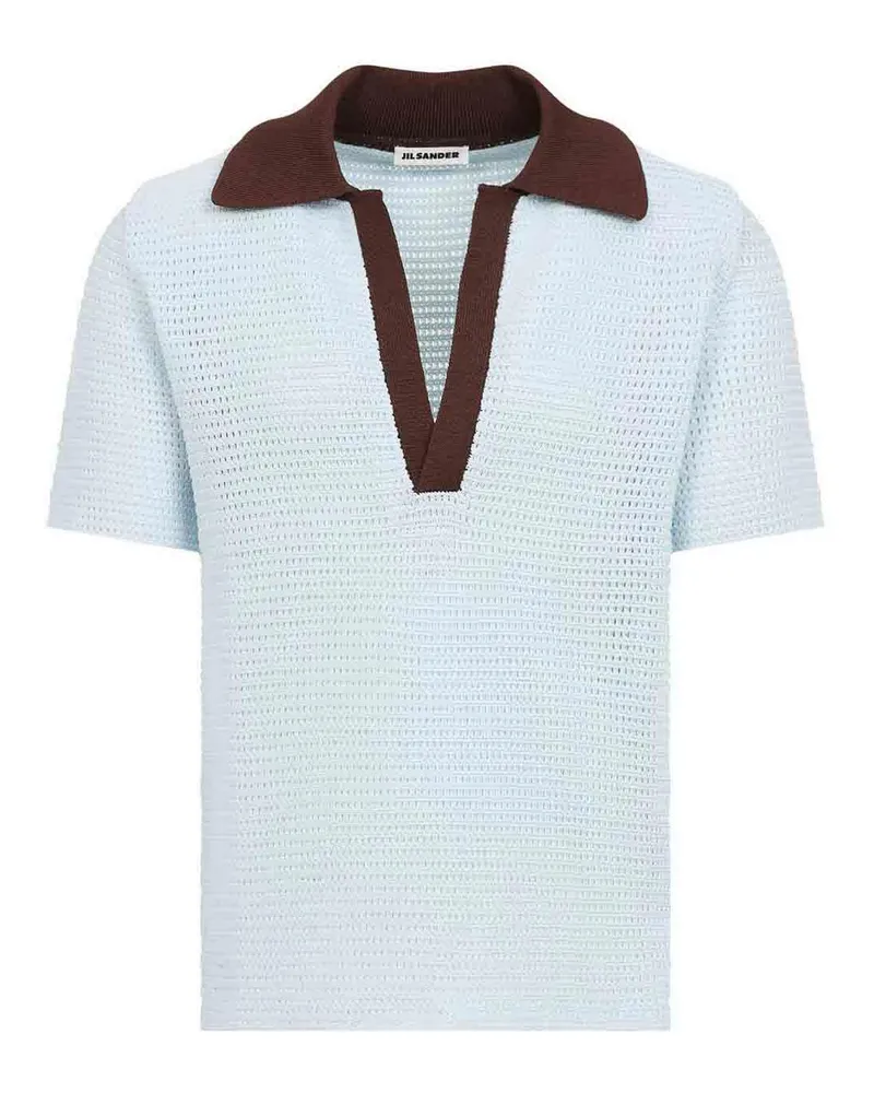 Jil Sander Poloshirt - Blau Blau