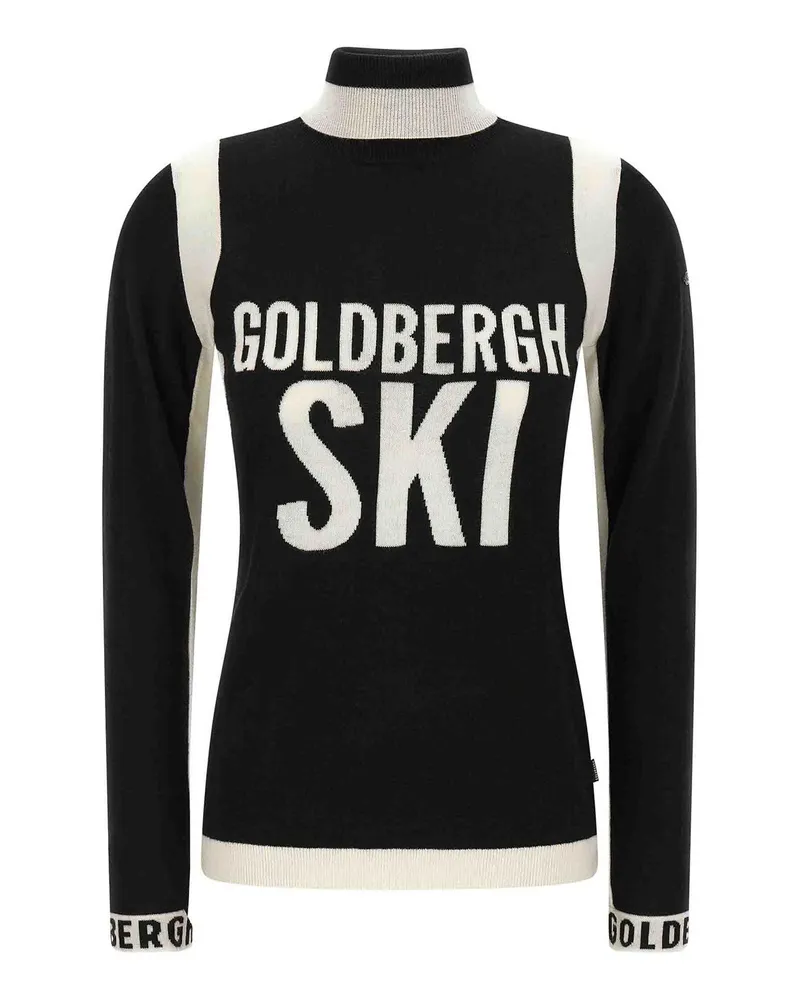 GOLDBERGH Rundhalspullover - Weiß Weiß