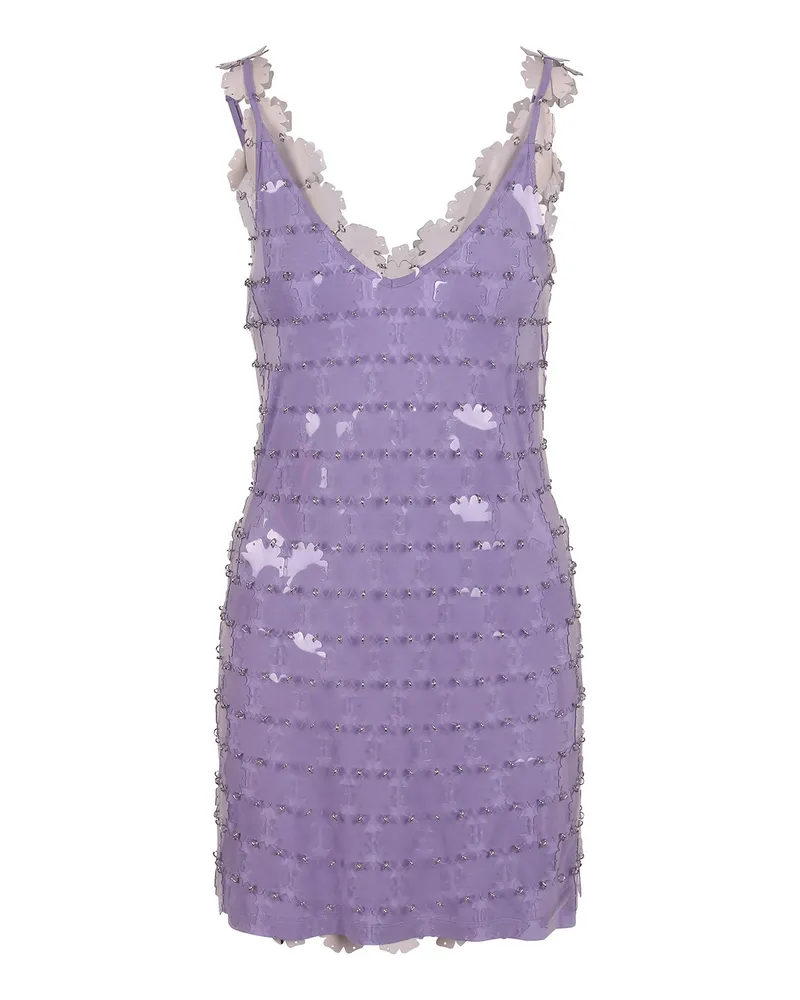 Paco Rabanne Cocktailkleid - Lila Lila