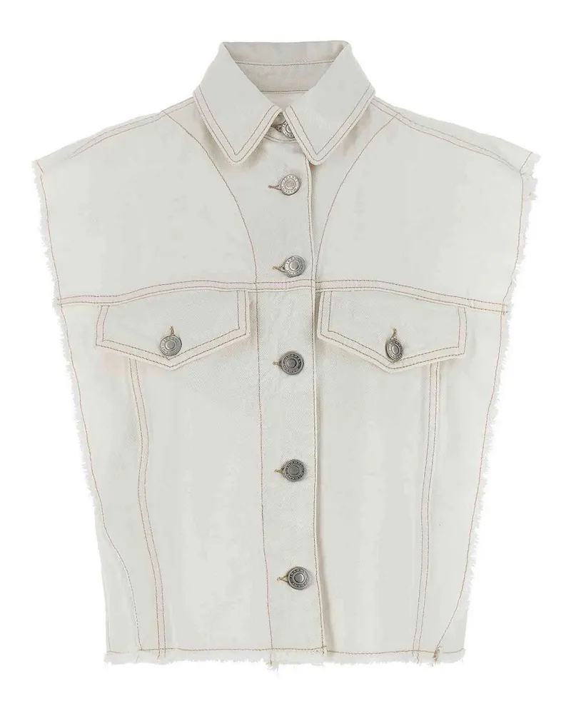 Isabel Marant Weste - Weiß Weiß