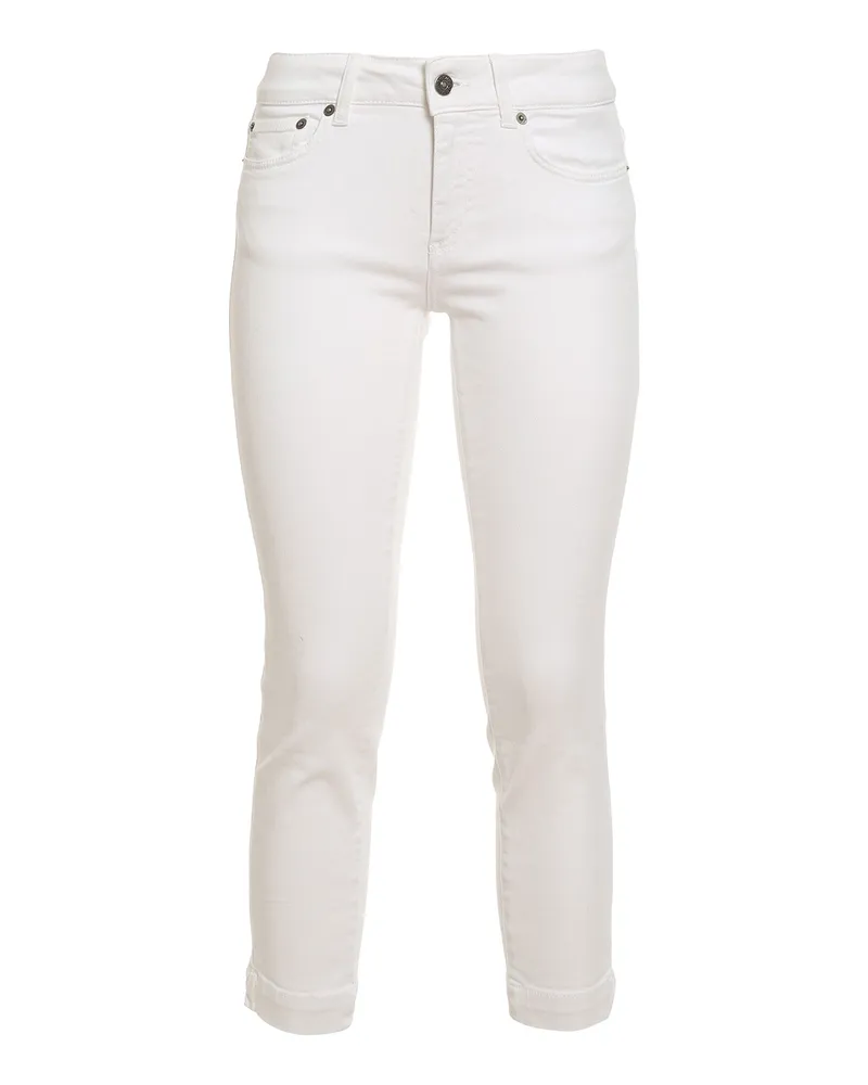 Dondup Straight Leg Jeans - Weiß Weiß