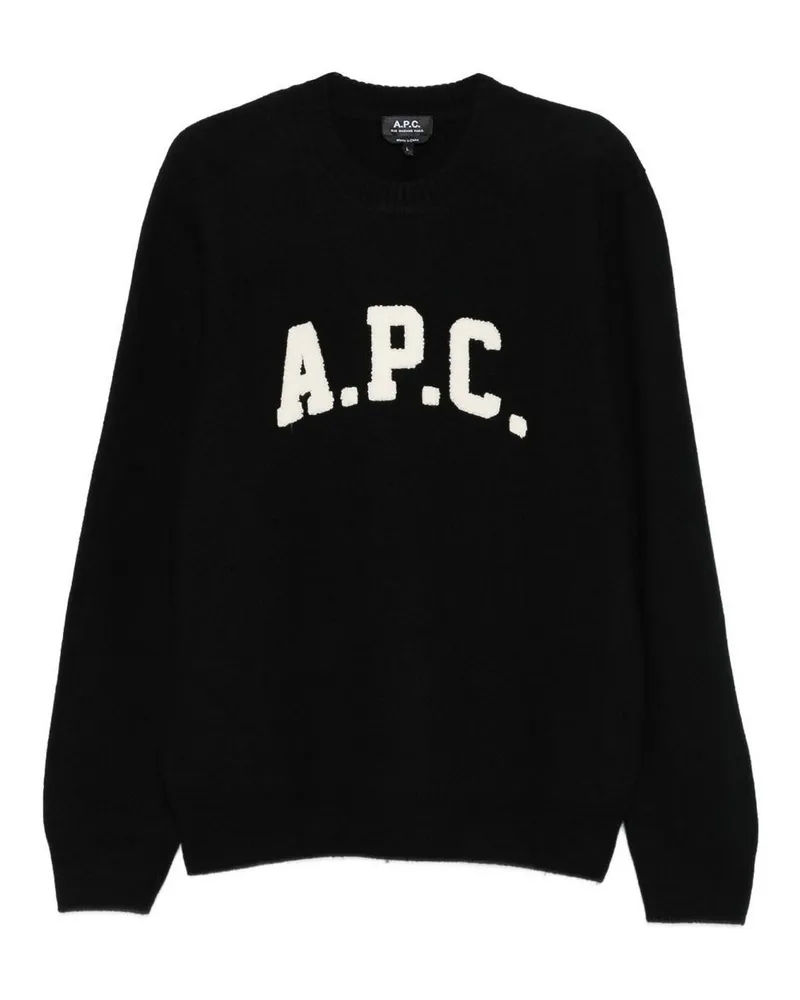 A.P.C. A. P.C. U-Boot-Pullover - Schwarz Schwarz