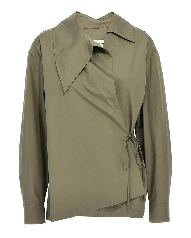 Dries van Noten Hemd - Grün Grün