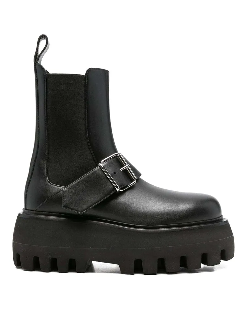 Alexander McQueen Stiefel - Schwarz Schwarz