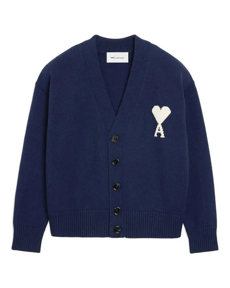 AMI Paris Cardigan - Blau Blau