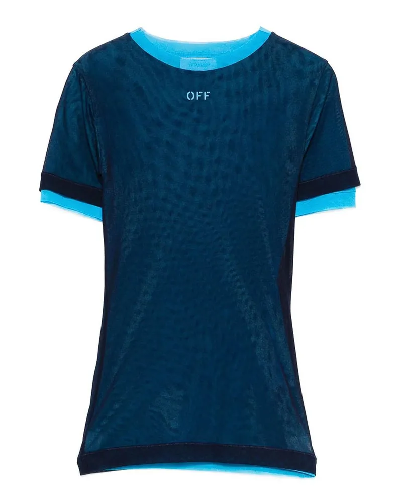 OFF-WHITE Top - Blau Blau