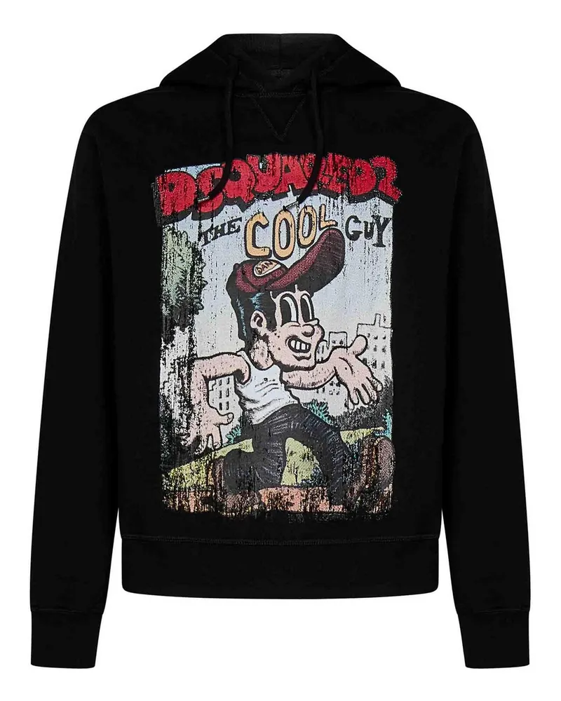 Dsquared2 Sweatshirt - Schwarz Schwarz