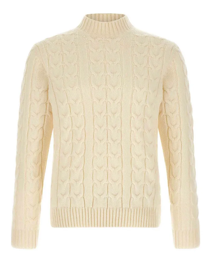 Zanone Rollkragenpullover - Weiß Weiß