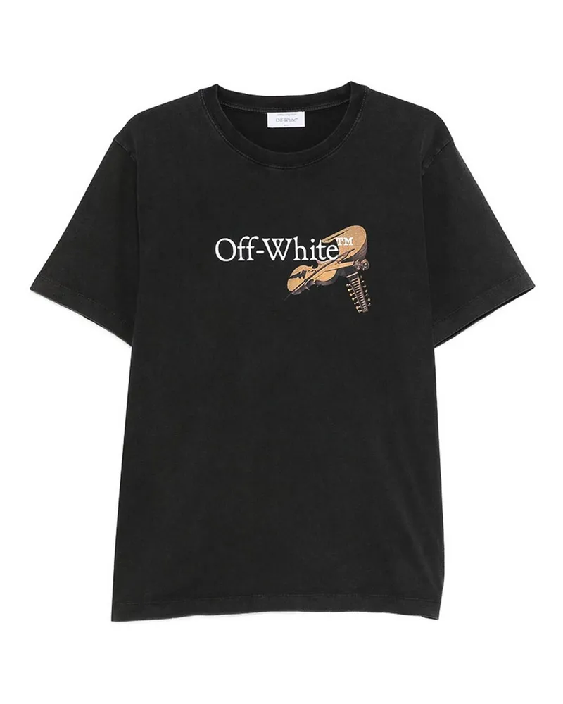 OFF-WHITE T-Shirt - Schwarz Schwarz