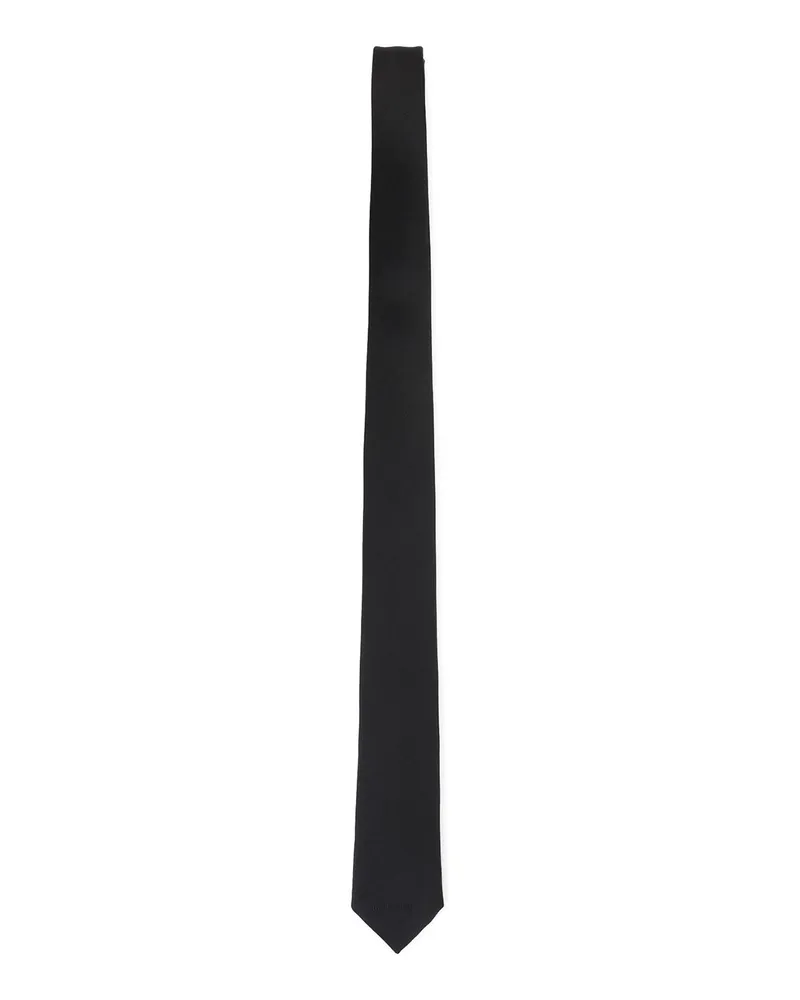 Balenciaga Krawatte - Schwarz Schwarz