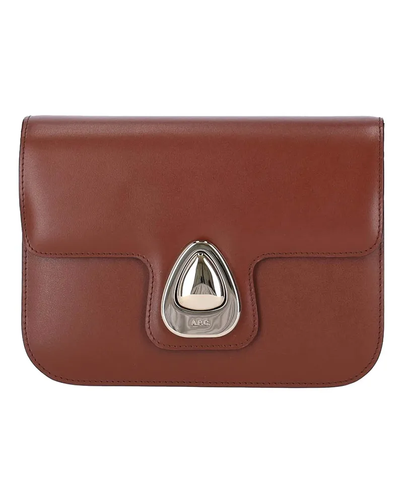 A.P.C. A. P.C. Umhängetasche - Braun Braun