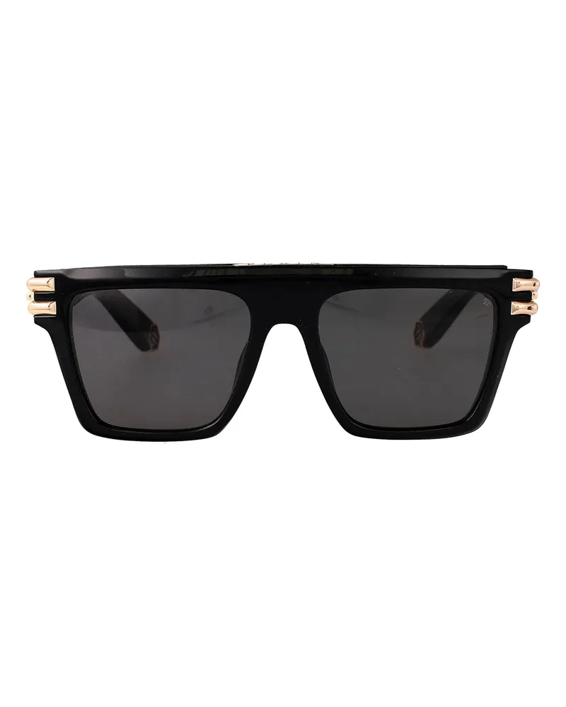 Philipp Plein Sonnenbrille - Schwarz Schwarz