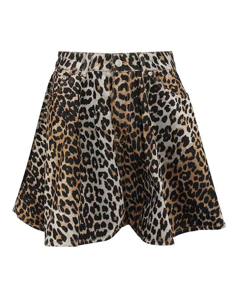 Ganni Minirock - Animal Animal