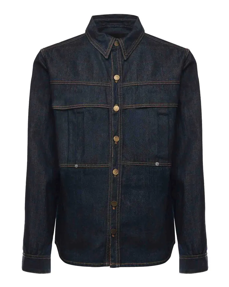 Giuliano Galiano Hemd - Blau Blau