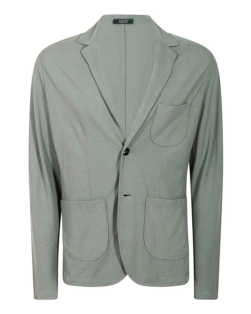 Zanone Casualjacke - Dunkelgrün Dunkelgrün