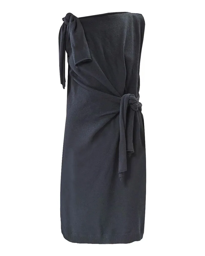 Moschino Knielanges Kleid - Schwarz Schwarz