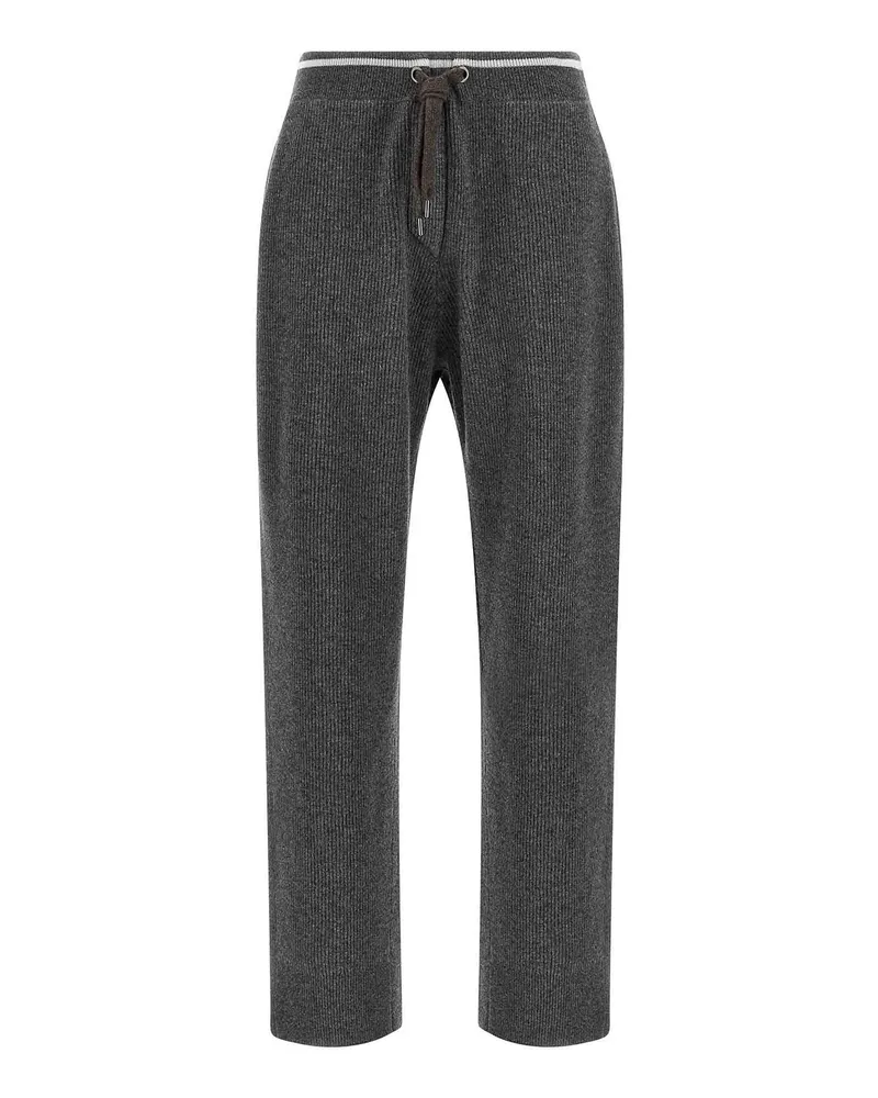 Brunello Cucinelli Casual Hose - Grau Grau