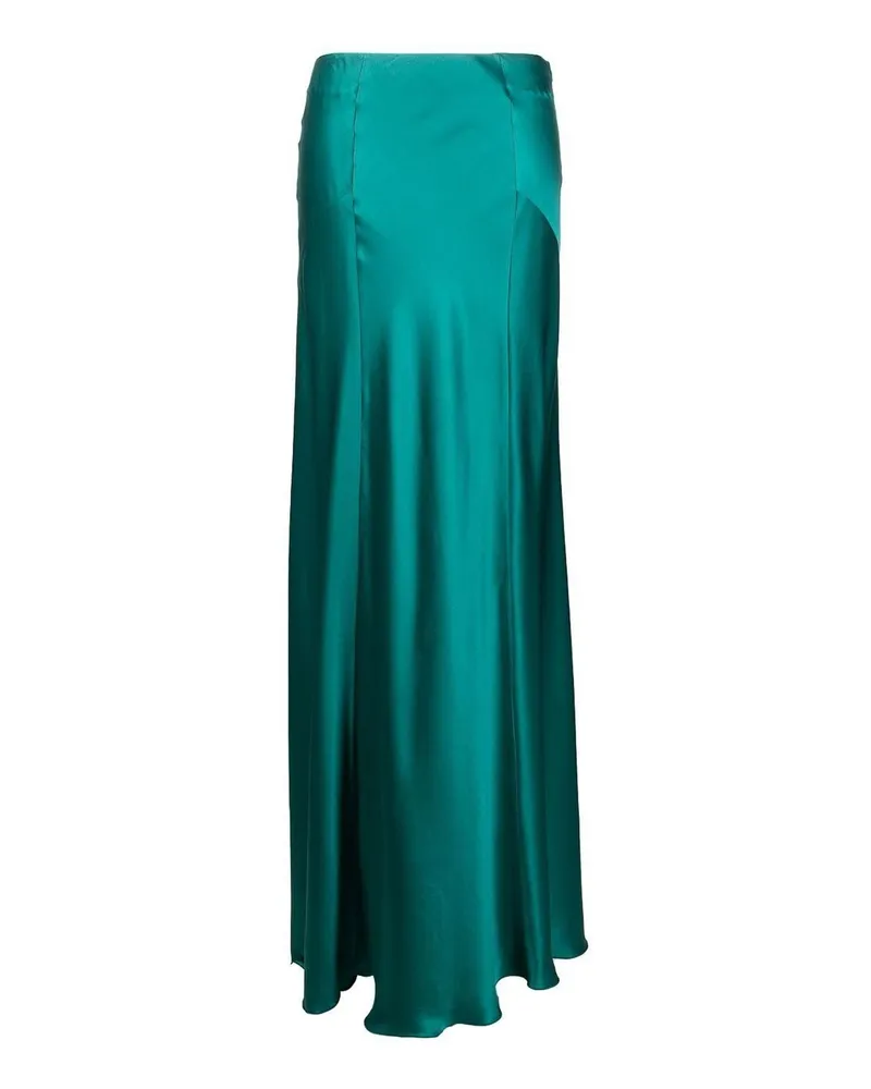 Alberta Ferretti Langer Rock - Grün Grün