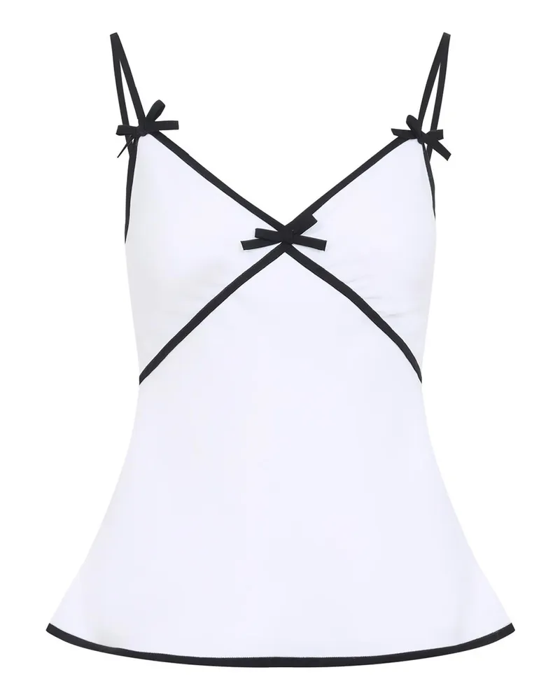 Moschino Top - Weiß Weiß