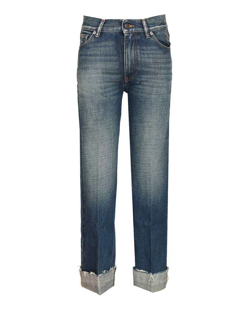 Mauro Grifoni Straight Leg Jeans - Blau Blau