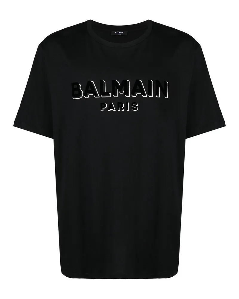 Balmain T-Shirt - Schwarz Schwarz
