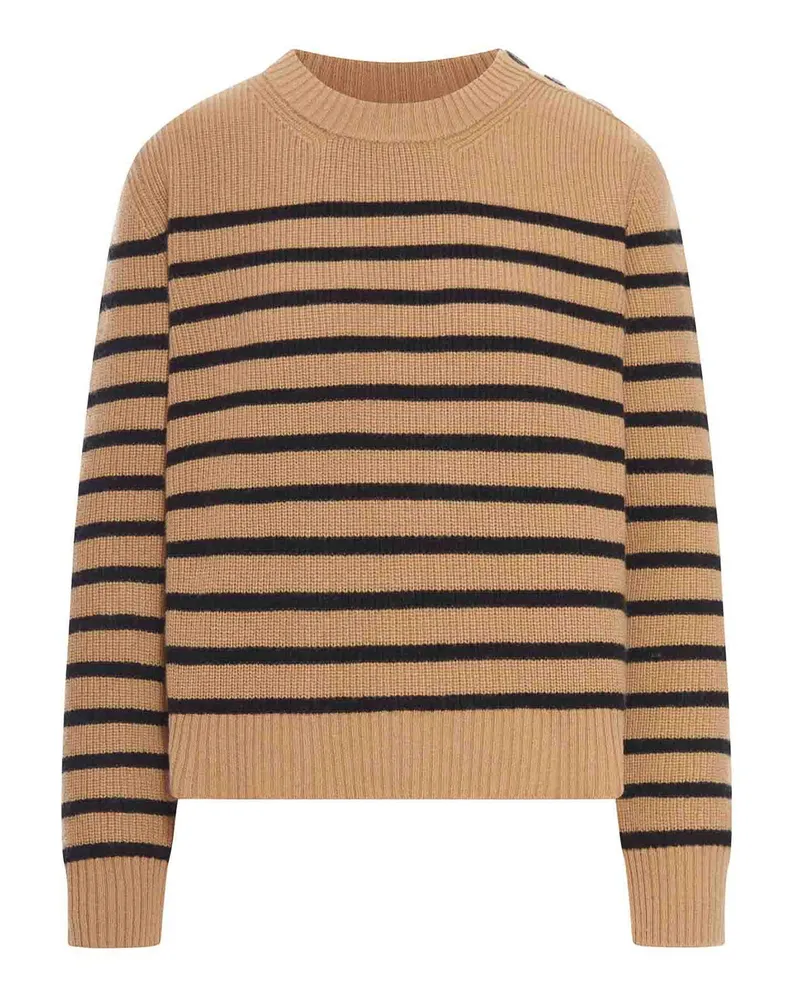 Roberto Collina Rundhalspullover - Nude Nude