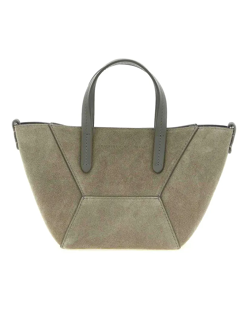 Brunello Cucinelli Shopper - Grau Grau