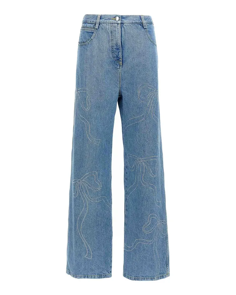 Mach & Mach Bootcut Jeans - Hellblau Hellblau