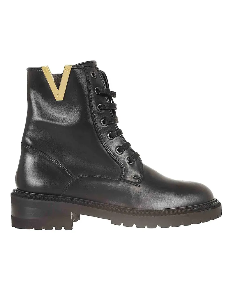 Via Roma 15 Stiefeletten - Schwarz Schwarz