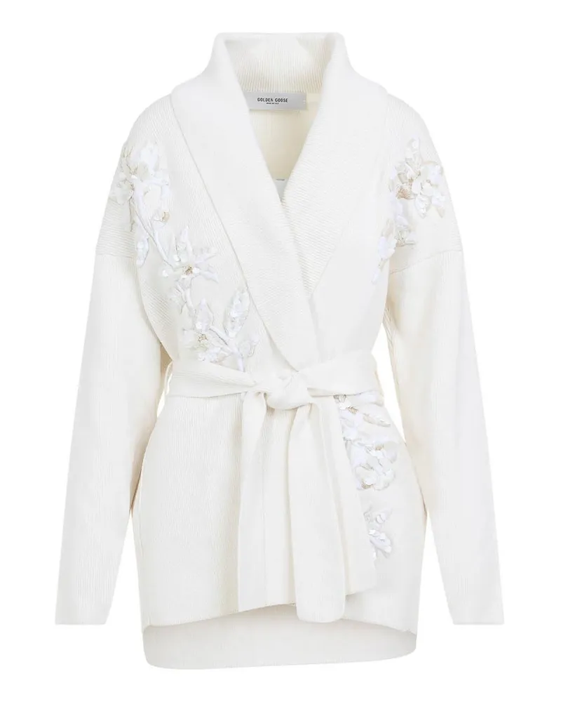 Golden Goose Cardigan - Weiß Weiß