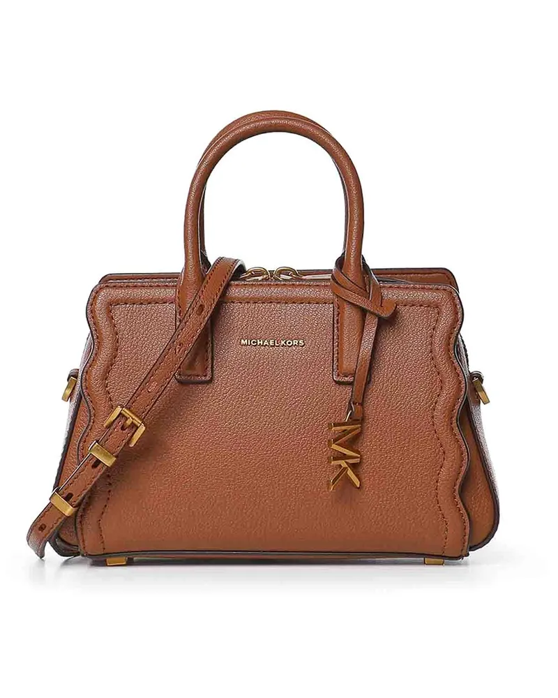 Michael Kors Schultertasche - Hellbraun Hellbraun