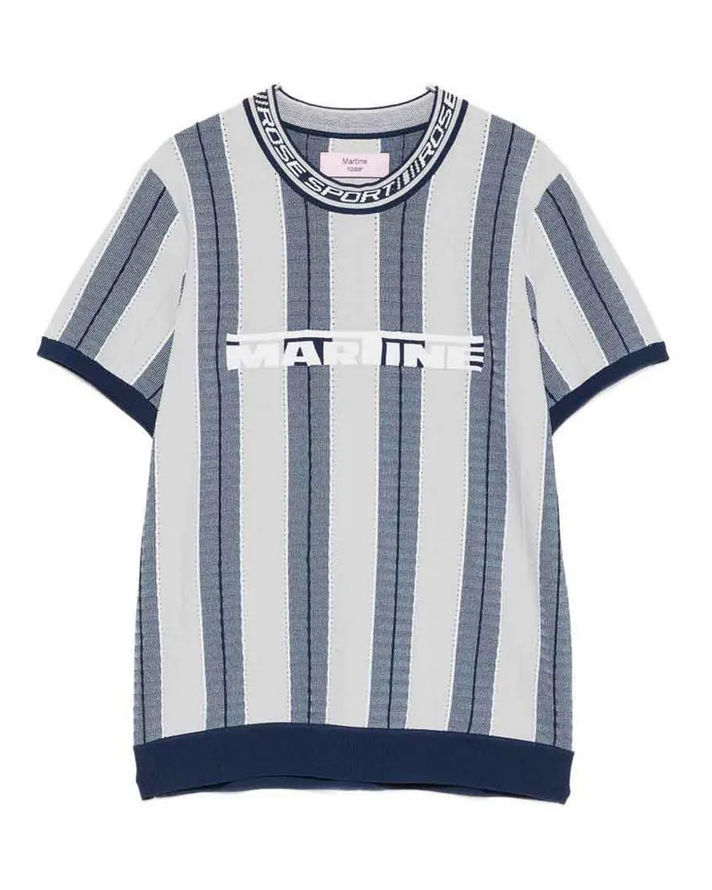 Martine Rose T-Shirt - Blau Blau