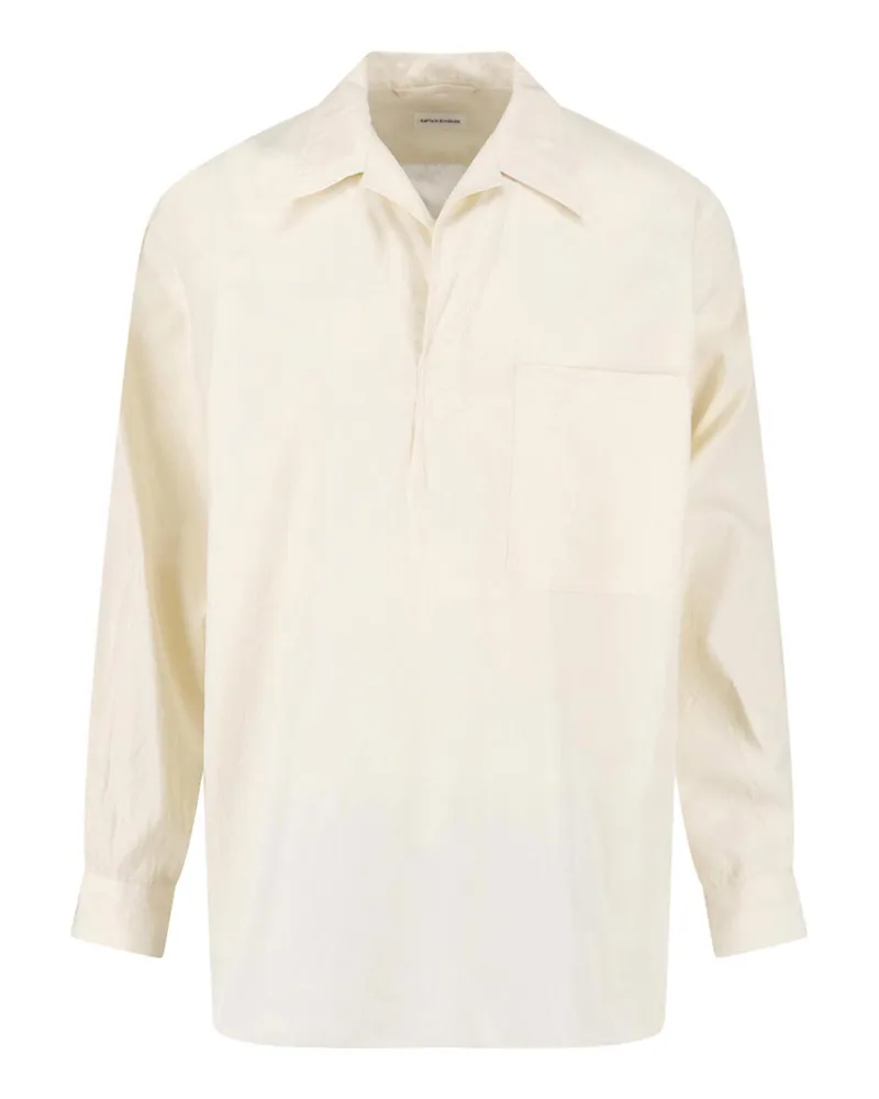 Kaptain Sunshine Hemd - Creme Creme