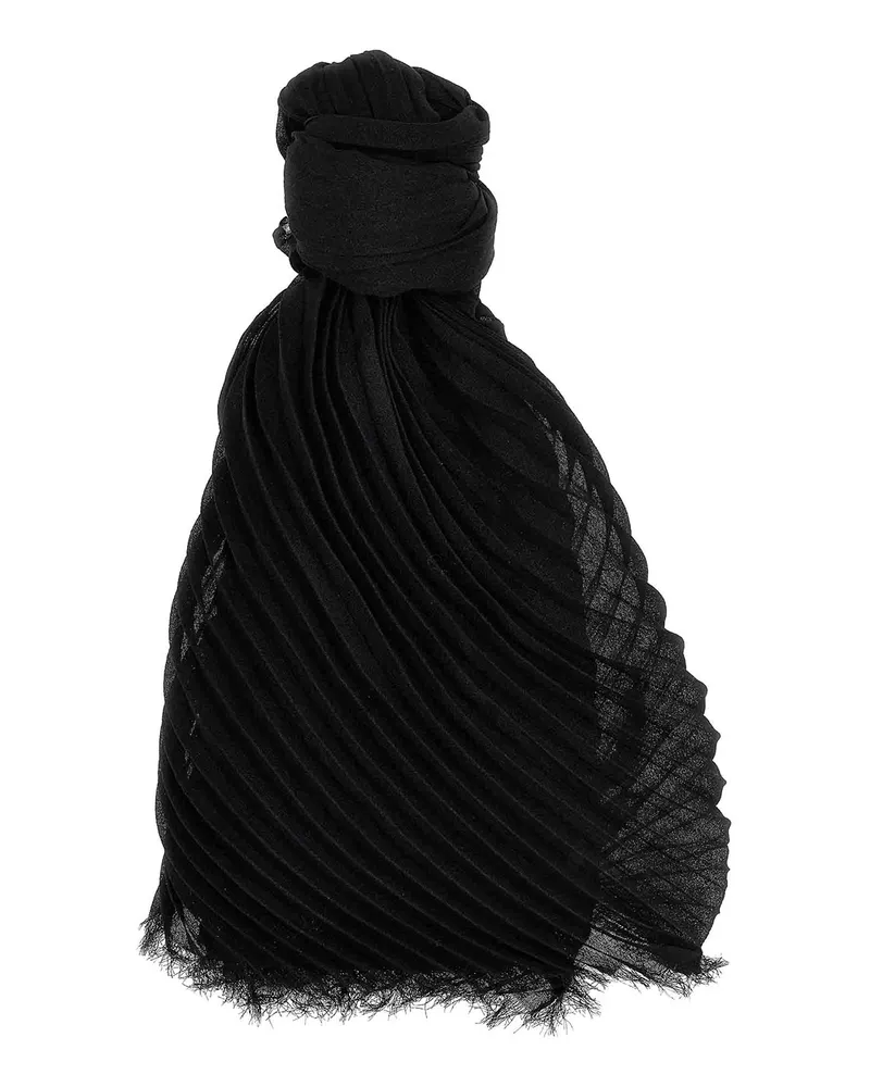 Issey Miyake Stola - Schwarz Schwarz