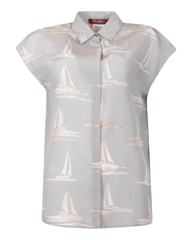 Max Mara Hemd - Grau Grau