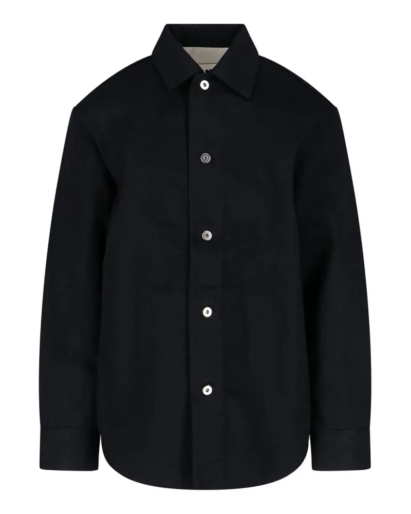 Jil Sander Hemd - Schwarz Schwarz