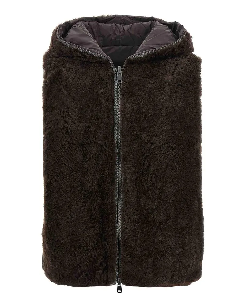 Brunello Cucinelli Weste - Braun Braun