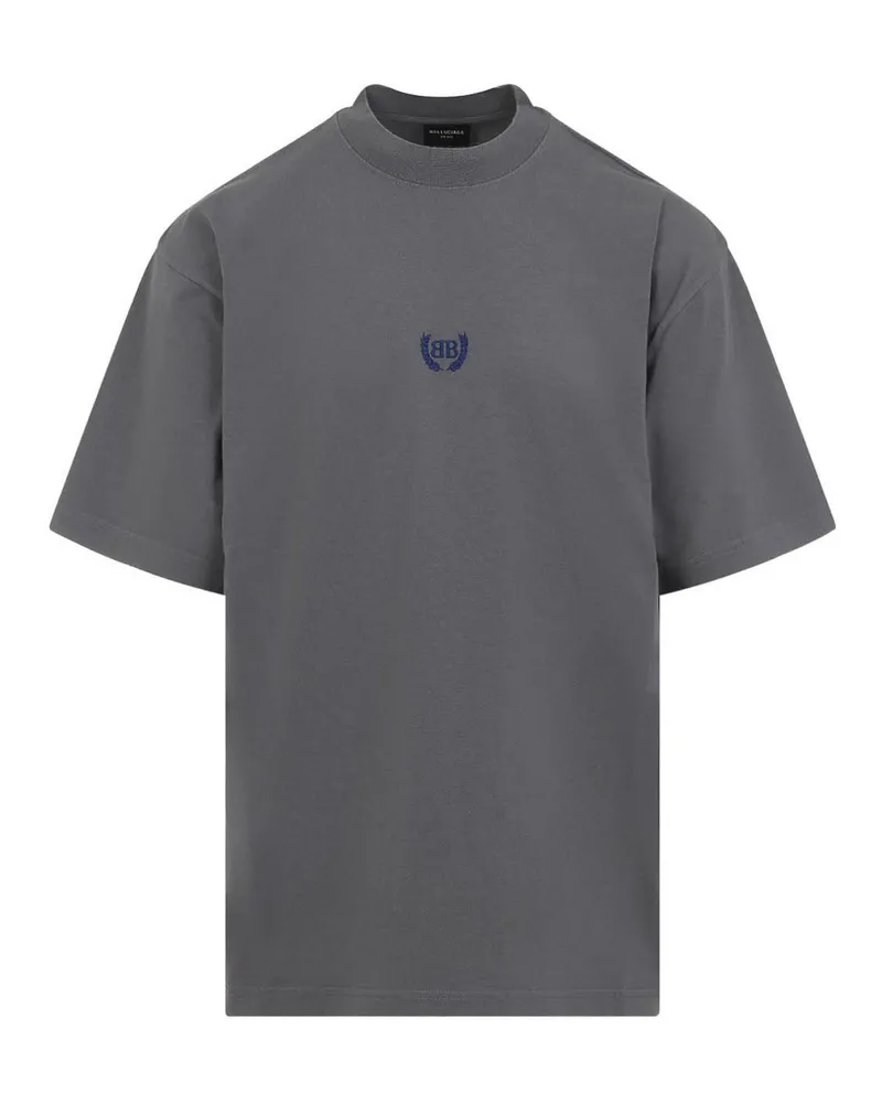 Balenciaga T-Shirt - Dunkelgrau Dunkelgrau