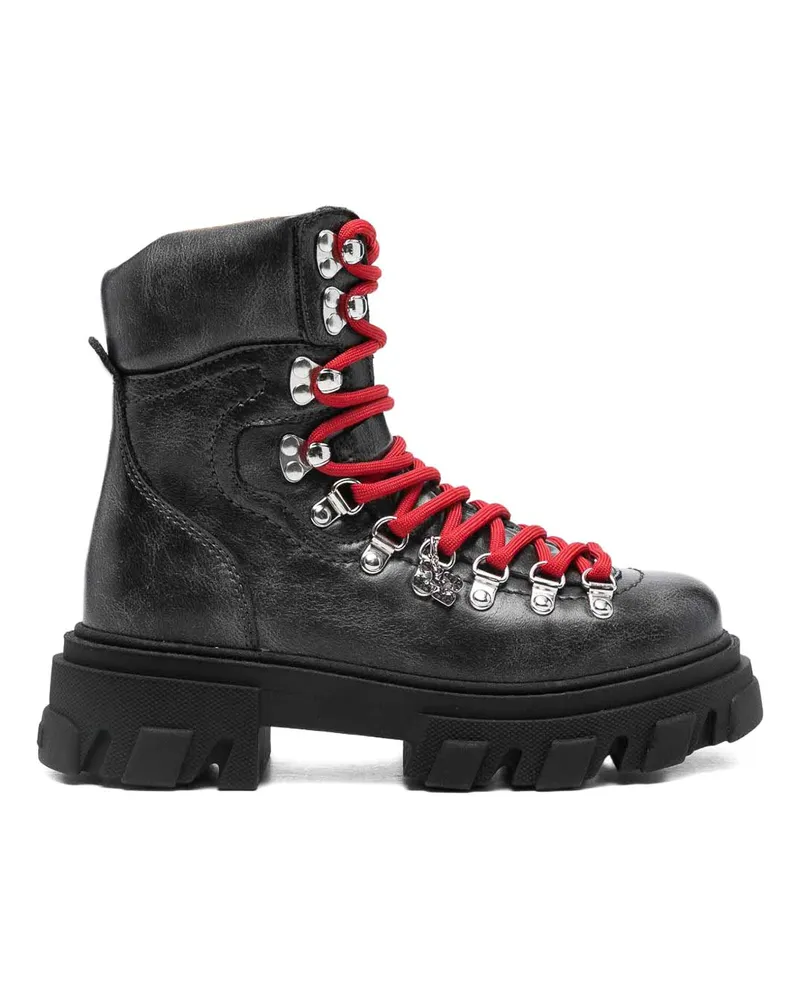 Ganni Stiefel - Schwarz Schwarz