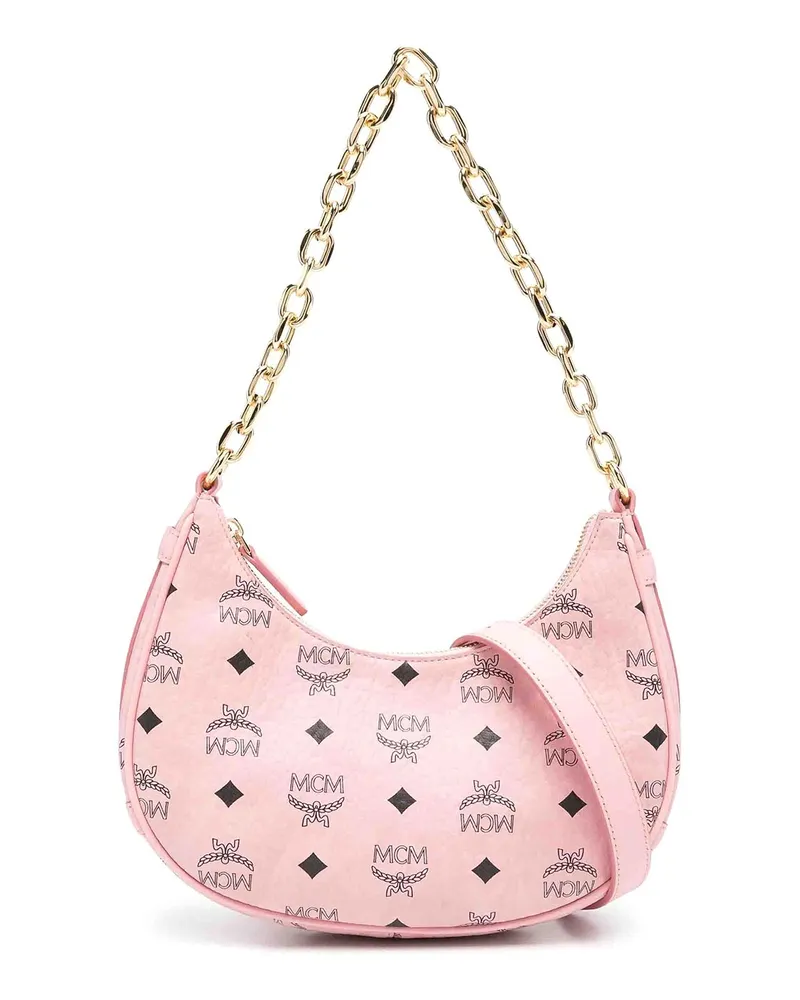 MCM Schultertasche - Nude Nude