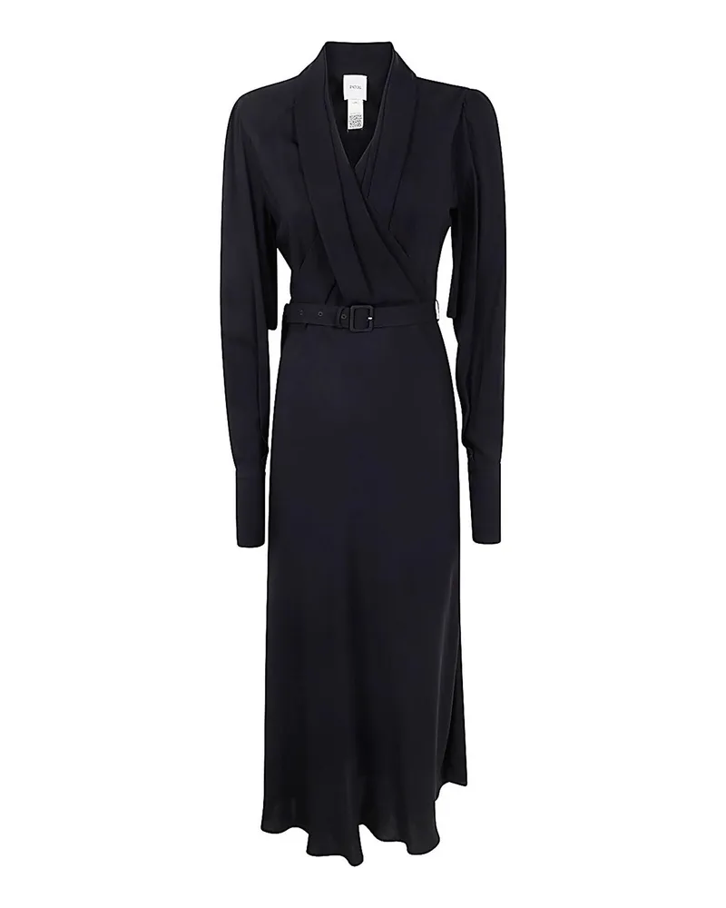 Patou Maxikleid - Schwarz Schwarz
