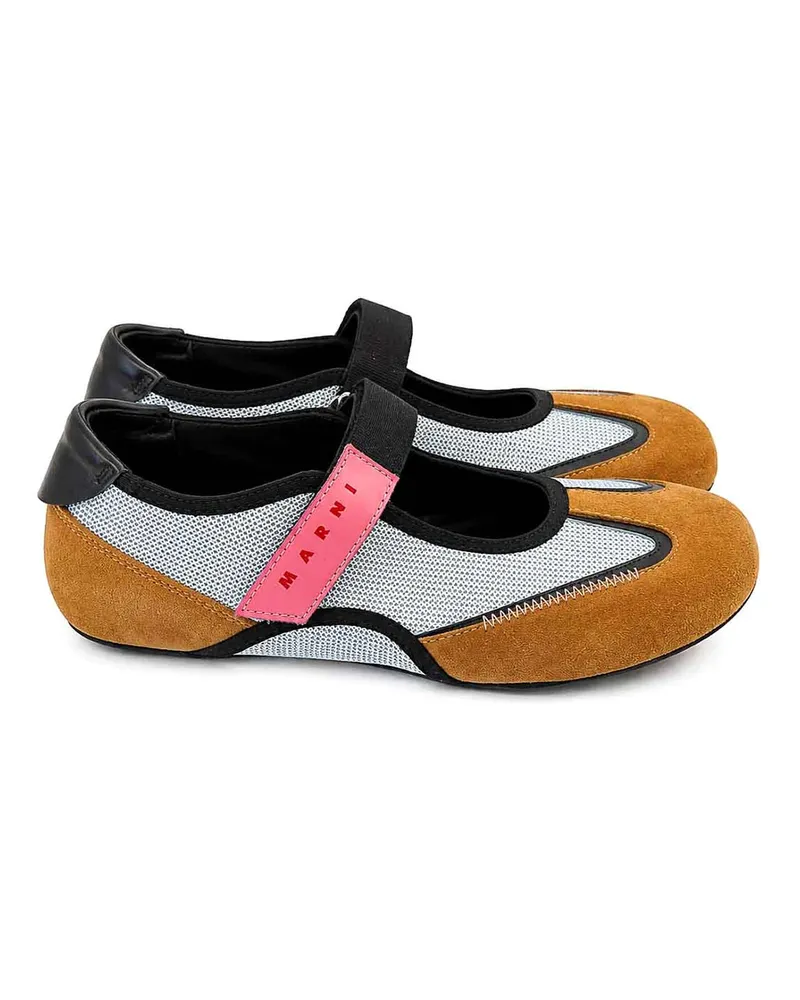 Marni Ballerinas - Hellblau Hellblau