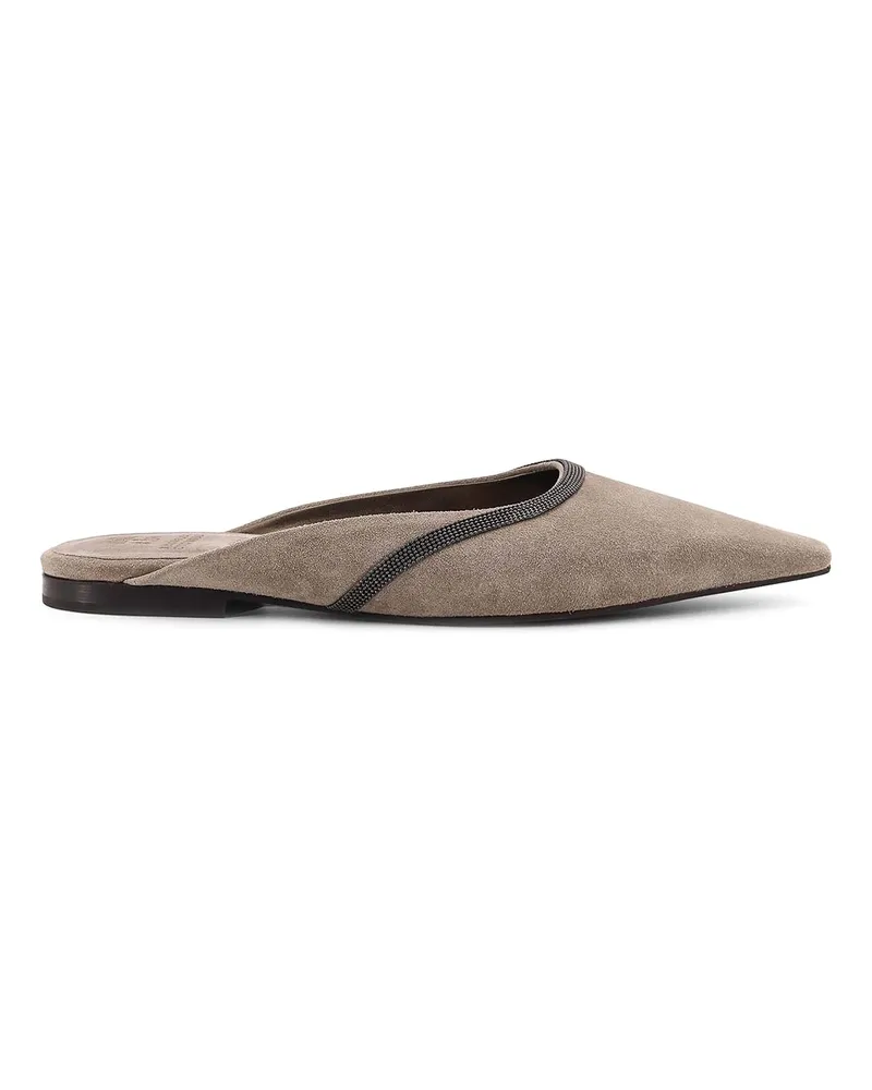Brunello Cucinelli Mules - Grau Grau